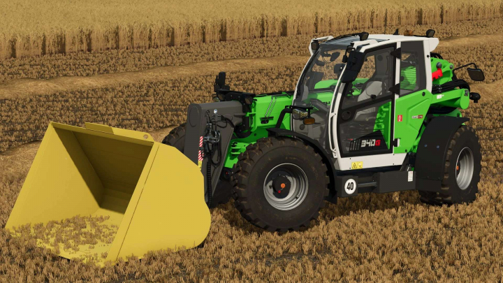 fs25-mods,  Sennebogen & Fendt 340 G Telehandlers v1.0