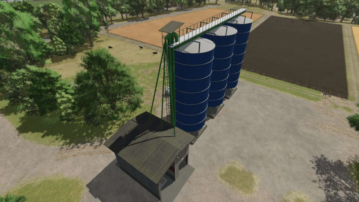 fs25-mods, Silos VTC + Extension v1.0.0.1