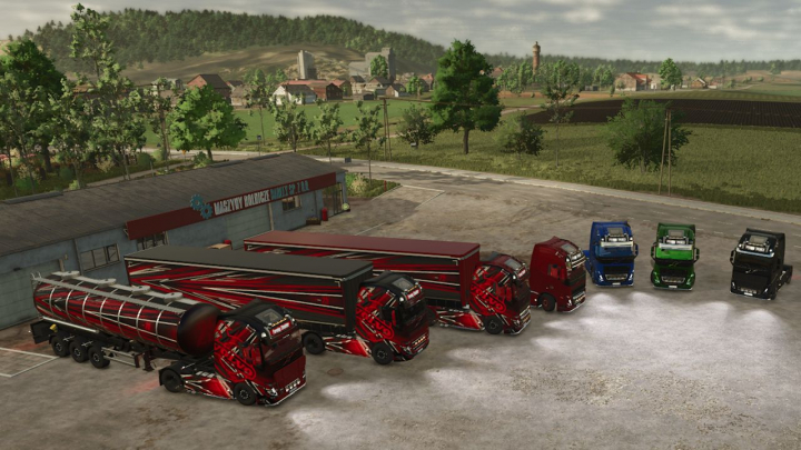 fs25-mods,  Volvo FH16 4×2 Pack V1.0