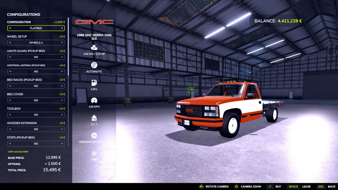 1988 GMC Sierra 1500 SLE v1.0
