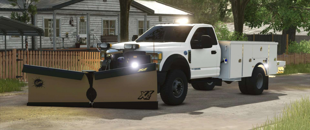 2022 Ford F600 Service/Bucket Truck v1.0