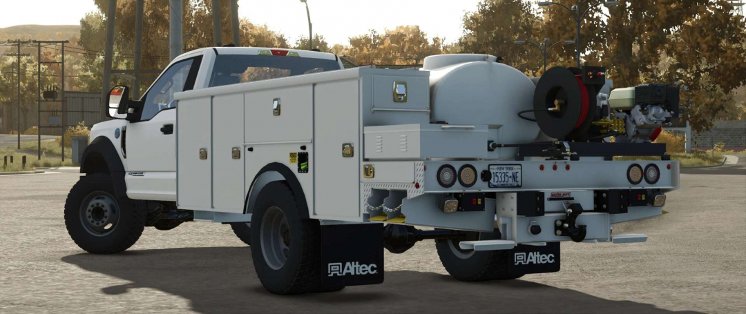 2022 Ford F600 Service/Bucket Truck v1.0