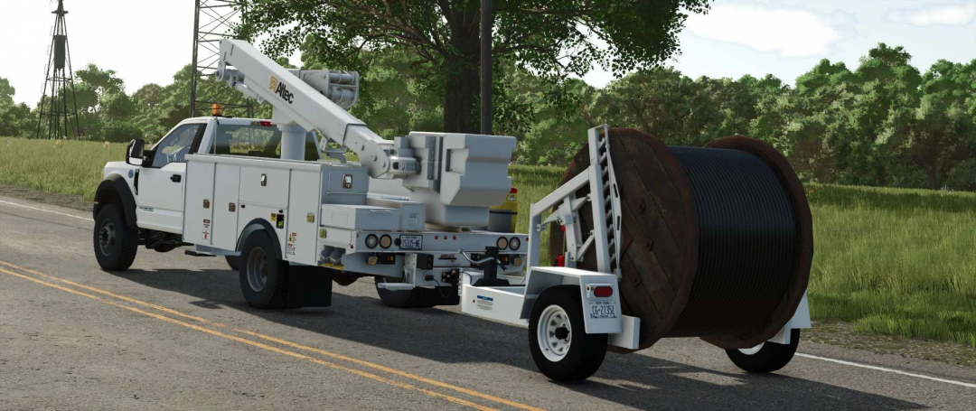 2022 Ford F600 Service/Bucket Truck v1.0