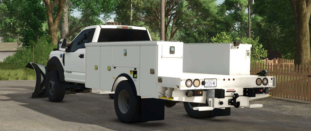 2022 Ford F600 Service/Bucket Truck v1.0