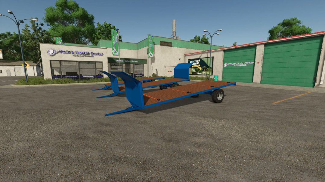 Artisanal flatbed trailer V1.0