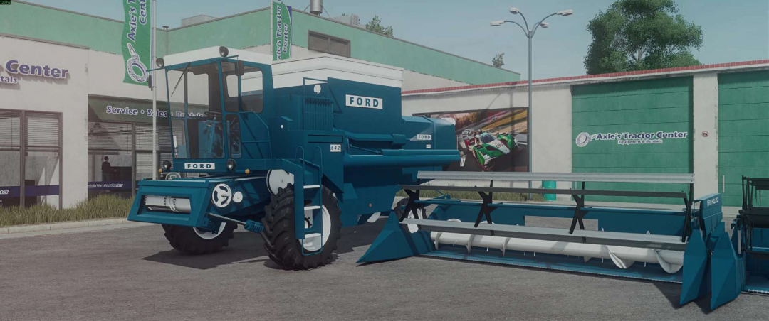 Ford 642 Combine & Headers v1.0