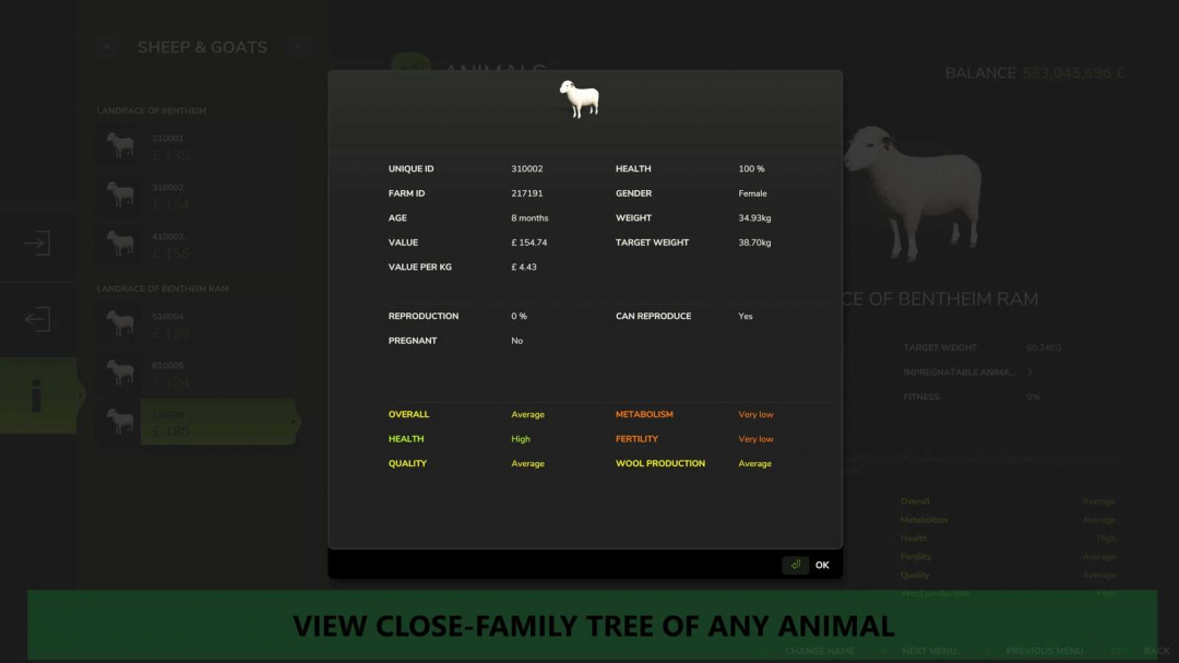 Realistic Livestock v1.2.1