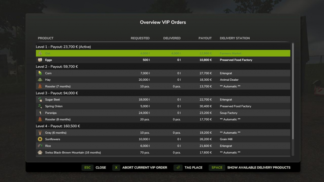 VIP Order Manager V1.1