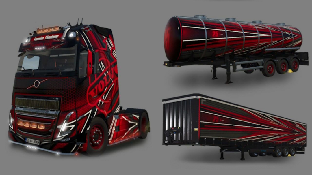 Volvo FH16 4×2 Pack V1.0.0.1