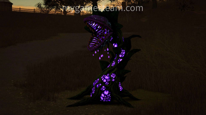 fs25-mods,  Halloween Monster Plant v1.0