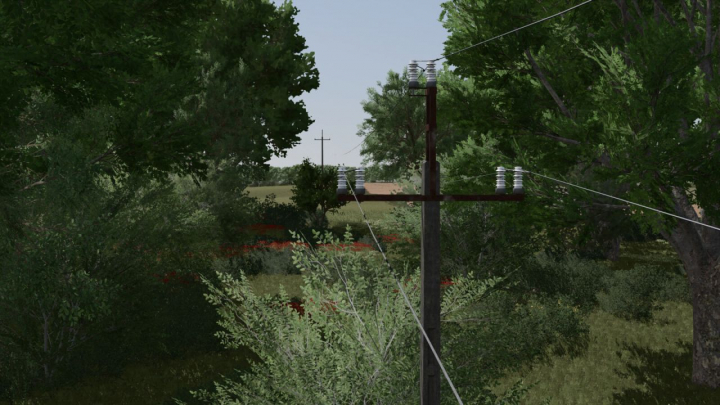 fs25-mods,  Polish Power Poles Pack (Prefab) V1.0.0.1