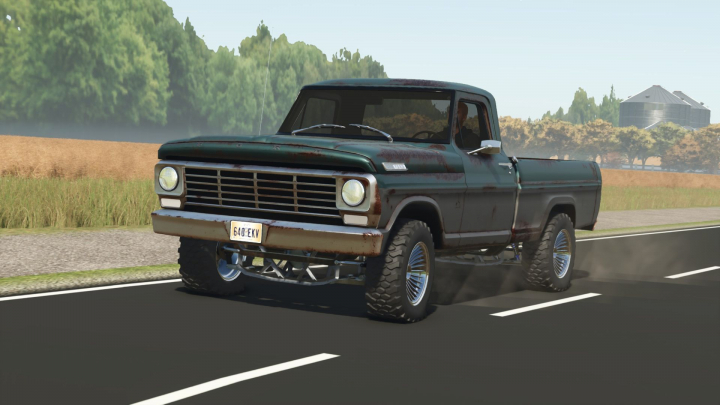 fs25-mods,  Rusted Ford F250 v1.0