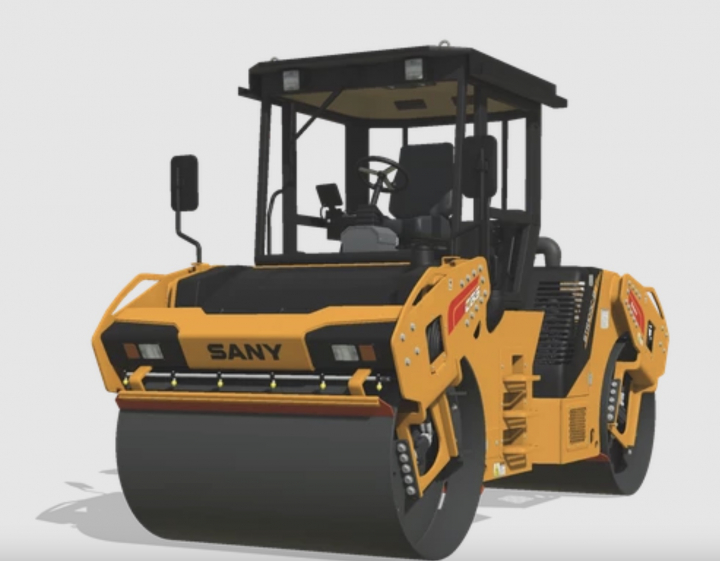 fs25-mods,  Sany Walze v1.0