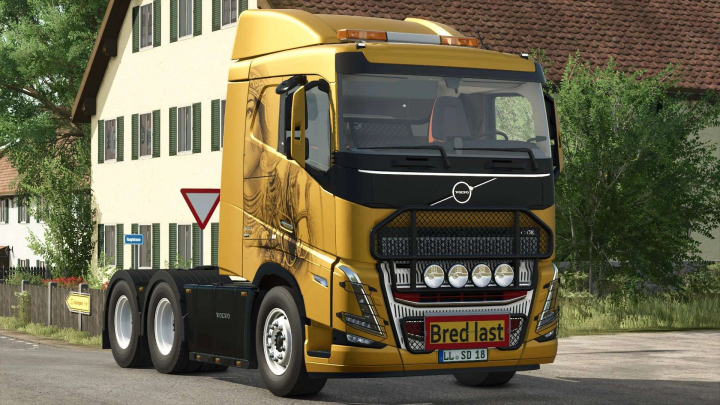 fs25-mods, Volvo FH16 6×4 v1.0