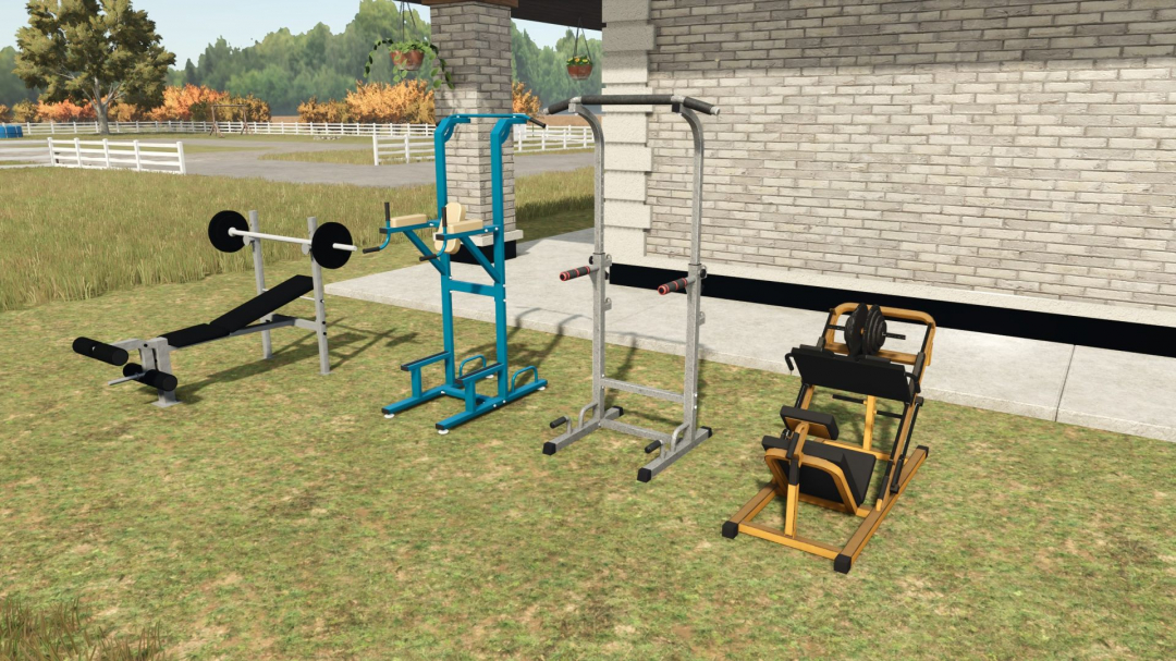 Gym equipment pack V1.0
