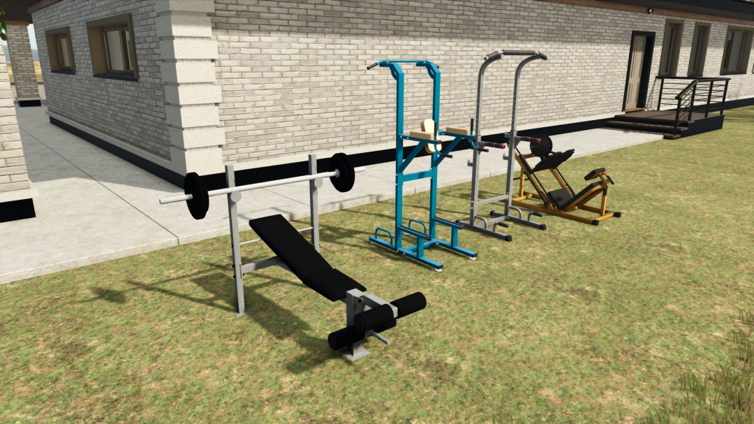 Gym equipment pack V1.0