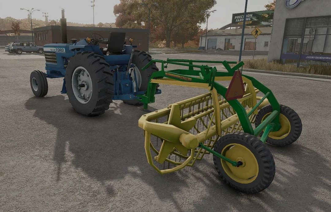 John Deere 74 Side Delivery Rake v1.0