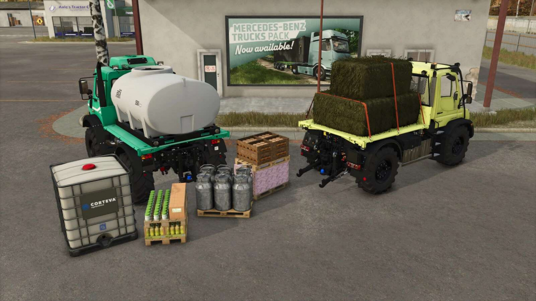Unimog Beds Pack v1.0
