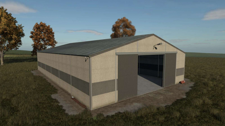 fs25-mods,  Concrete Panel Grain Shed v1.0