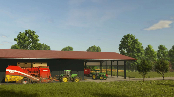 fs25-mods,  Crate Storage Shed v1.0