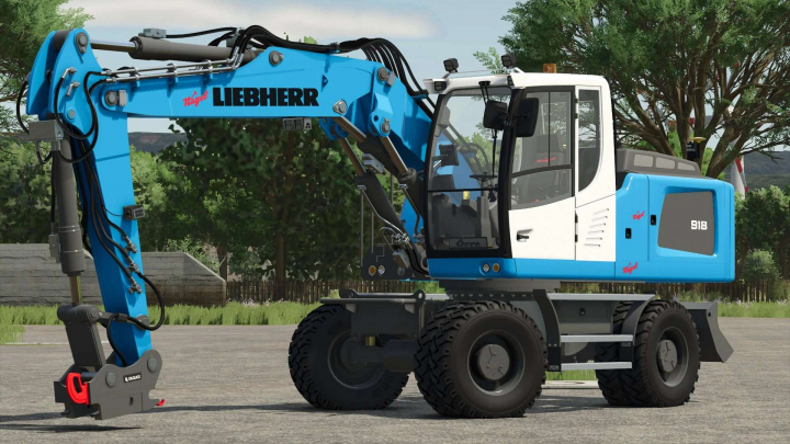 fs25-mods,  Liebherr A918 Litronic v1.0