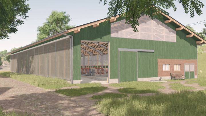 fs25-mods, Modern Dutch cowshed V1.0