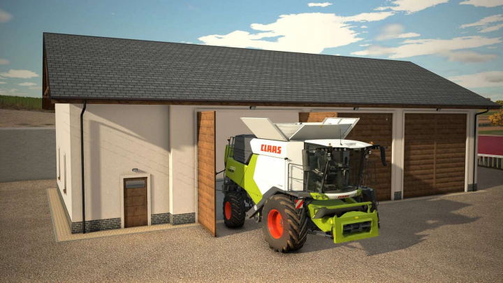 fs25-mods,  Modern Farm Garage v1.0