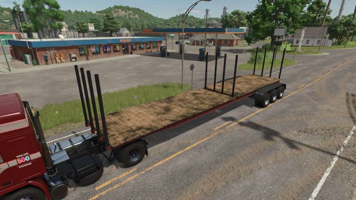 fs25-mods, Old Log Trailer v1.0
