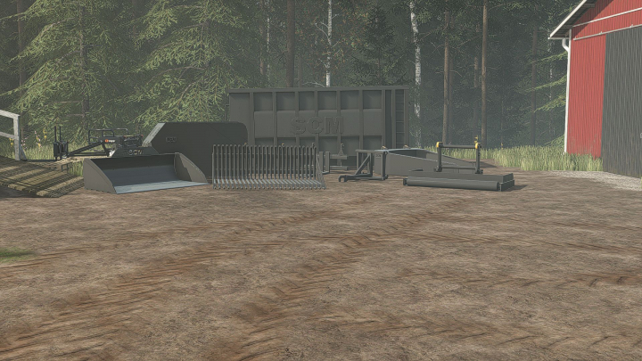 fs25-mods, SCM wheel loaders tools pack V1.2