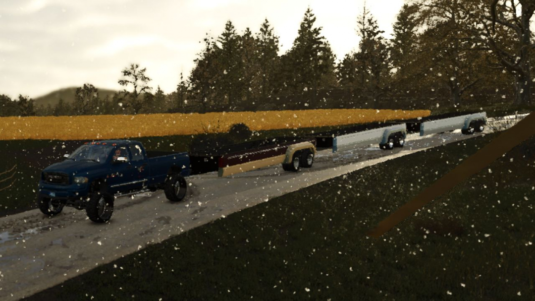 2015 Ford Platinum Super Duty Long Bed Trailer V1.0