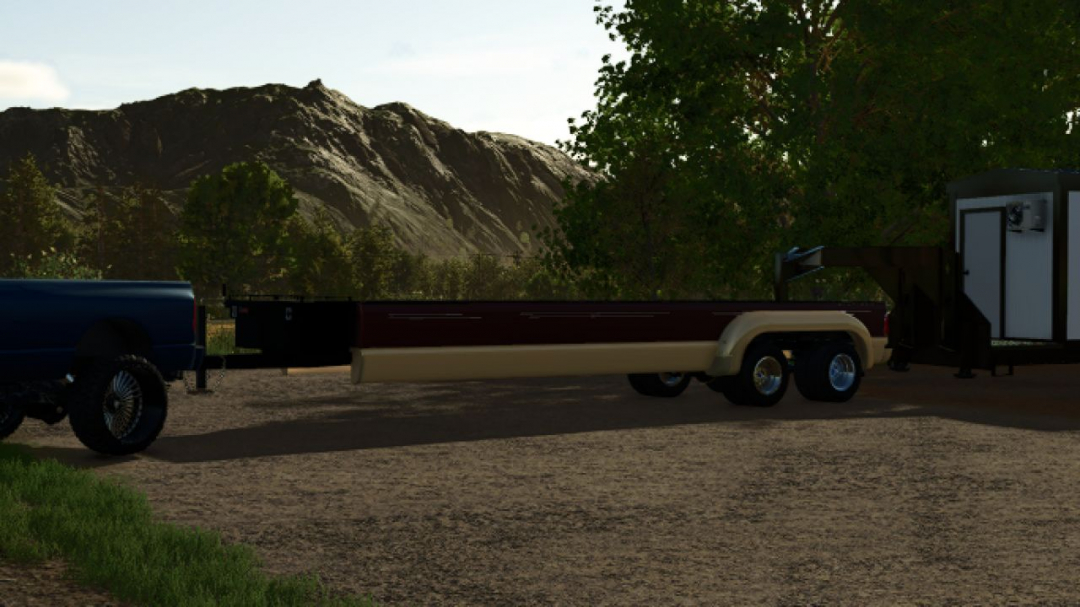 2015 Ford Platinum Super Duty Long Bed Trailer V1.0