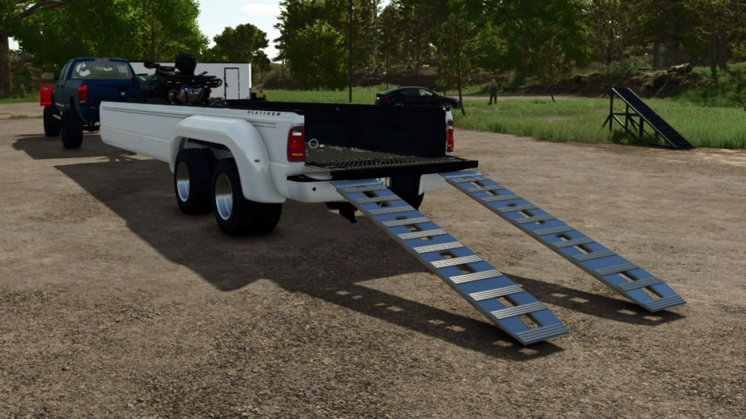 2015 Ford Platinum Super Duty Long Bed Trailer V1.0