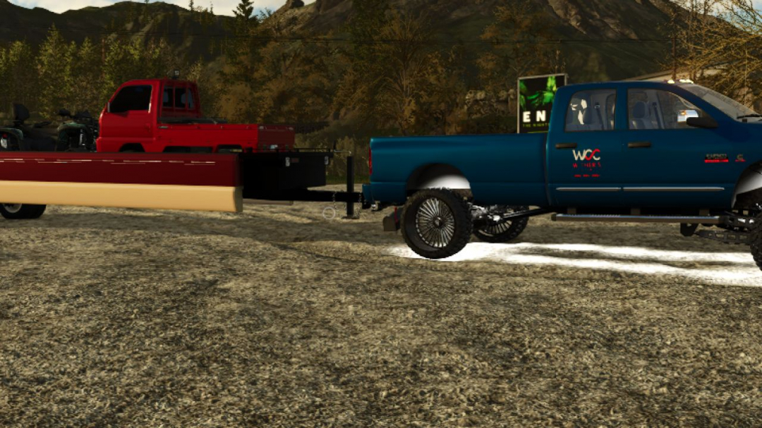 2015 Ford Platinum Super Duty Long Bed Trailer V1.0