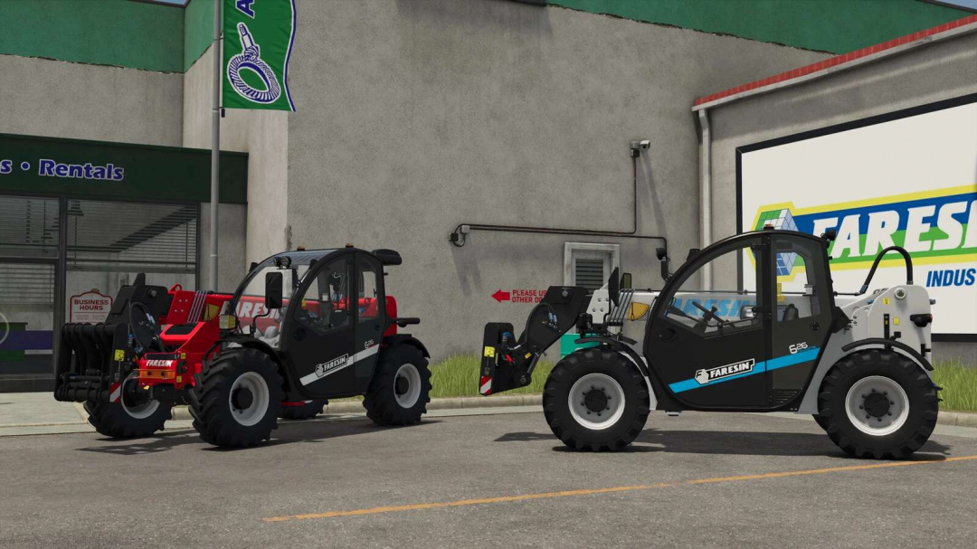 Faresin Telehandler 626 Pack v1.0