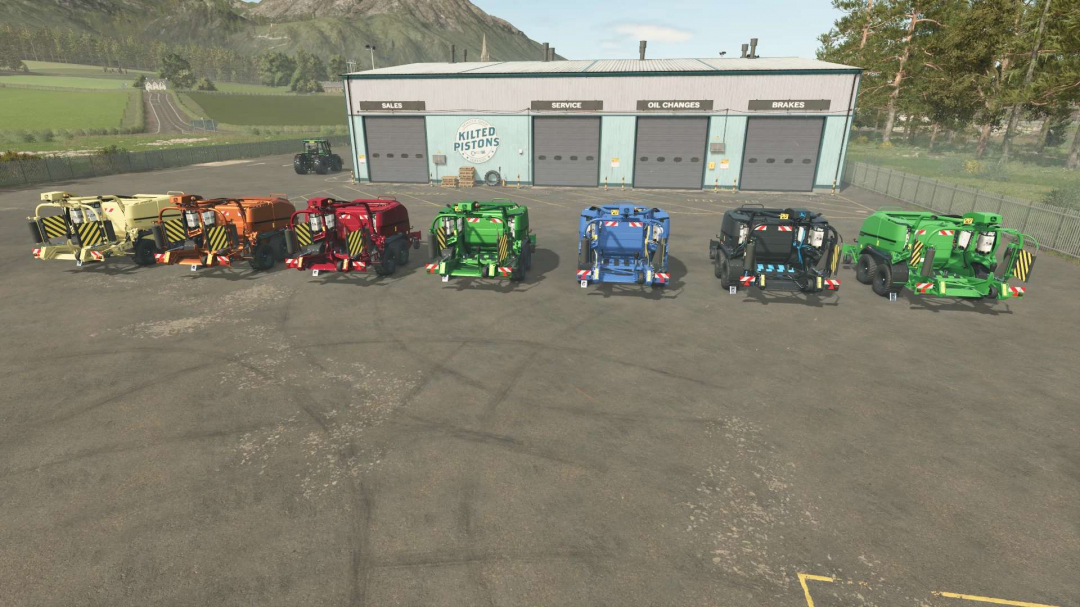 John Deere Ballenpresse C441 v1.0