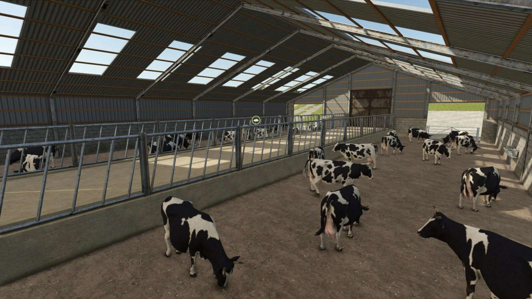 Large UK Indoor Cow Barn v1.0