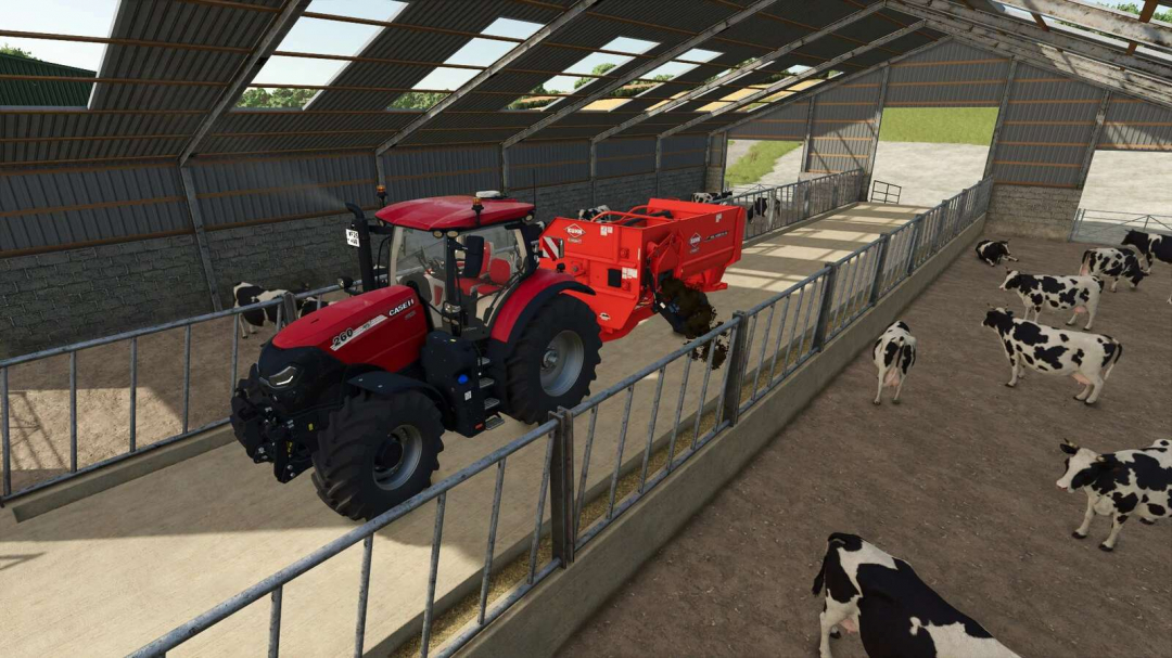 Large UK Indoor Cow Barn v1.0