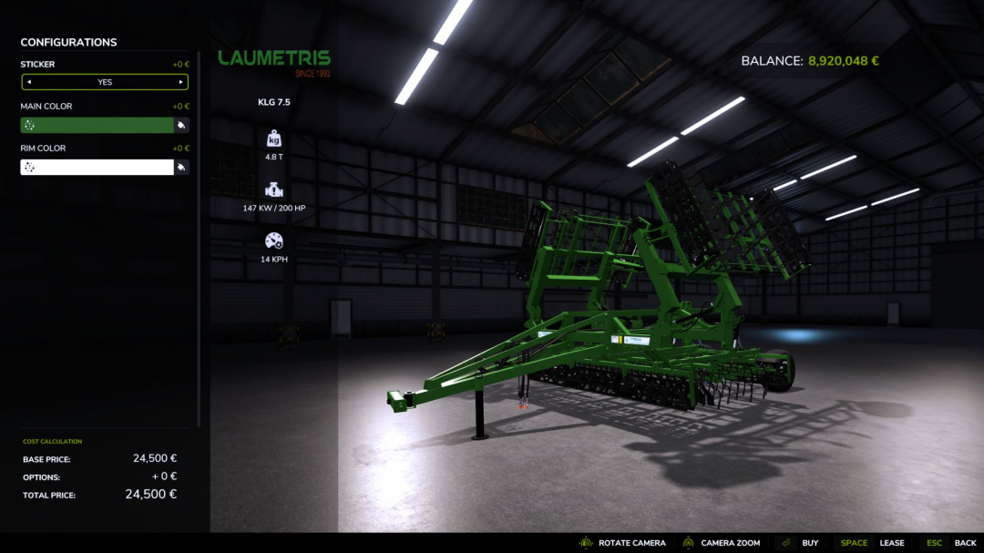 Laumetris KLG Pack Edit V1.0.0.1