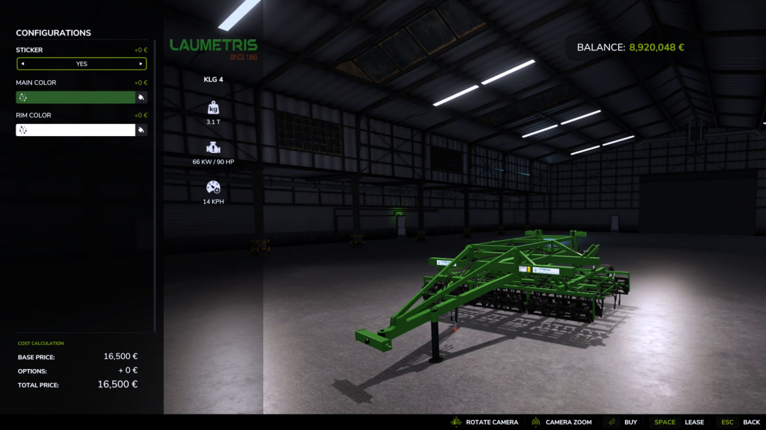 Laumetris KLG Pack Edit V1.0.0.1
