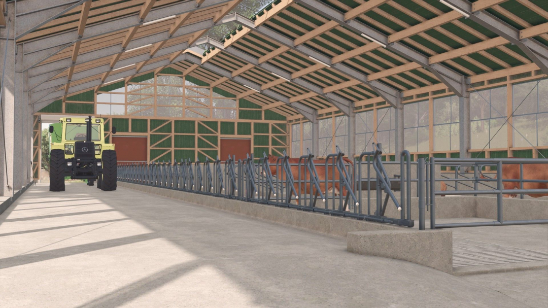 Modern Dutch cowshed V1.0