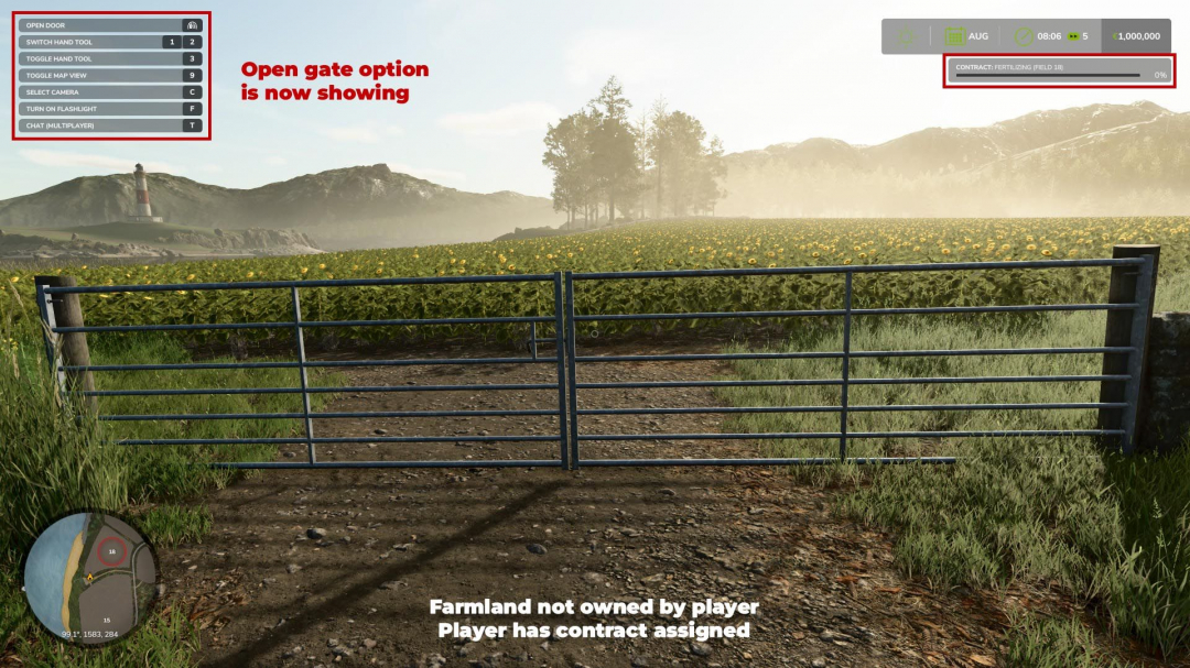 Not openable gates fix V1.0