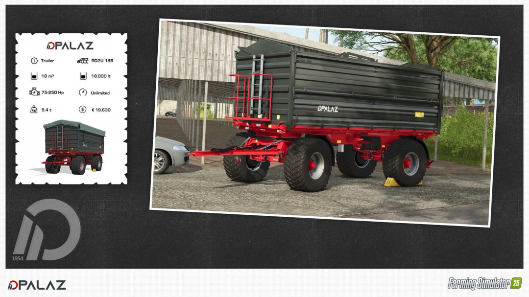 Palaz RD2U 18B Trailer v1.0