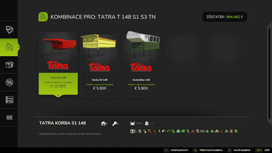 Tatra T 148 S1 S3 TN V1.0.0.2