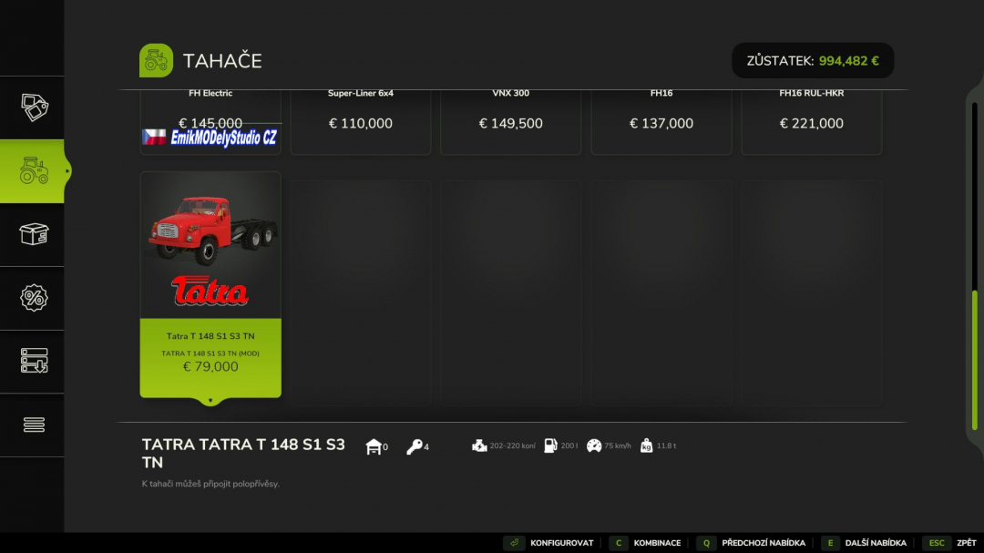 Tatra T 148 S1 S3 TN V1.0.0.2