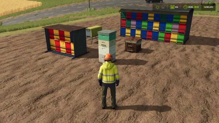 fs25-mods,  Bee Hive Pack v1.8