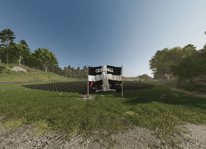 fs25-mods,  Cornish flag EDIT v1.0
