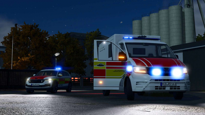 fs25-mods,  MAN TGE Ambulance v1.0