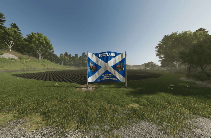 fs25-mods,  Scotish flag EDIT v1.0