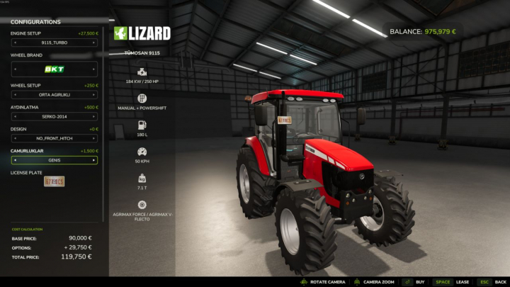 fs25-mods,  Tumosan 9115 v1.0