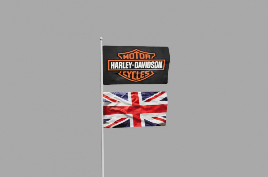 Harley Davidson Flag EDIT v1.0